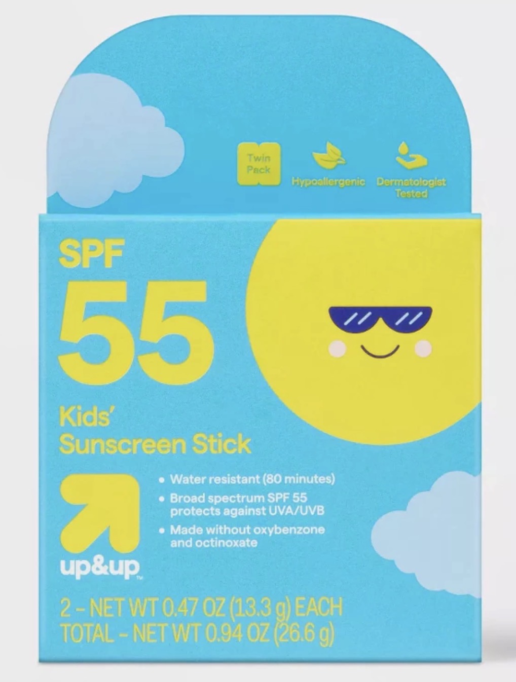 Protector solar en barra up & up