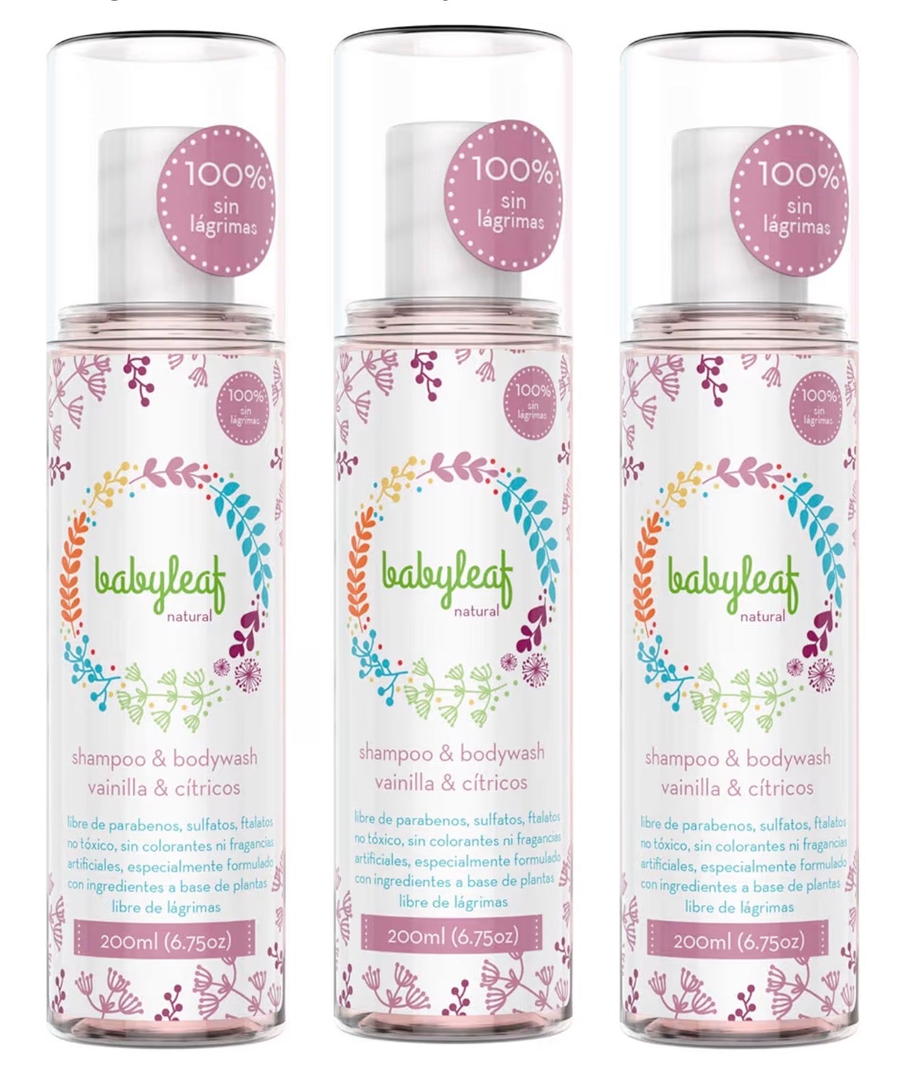 Babyleaf shampoo & bodywash 200mL