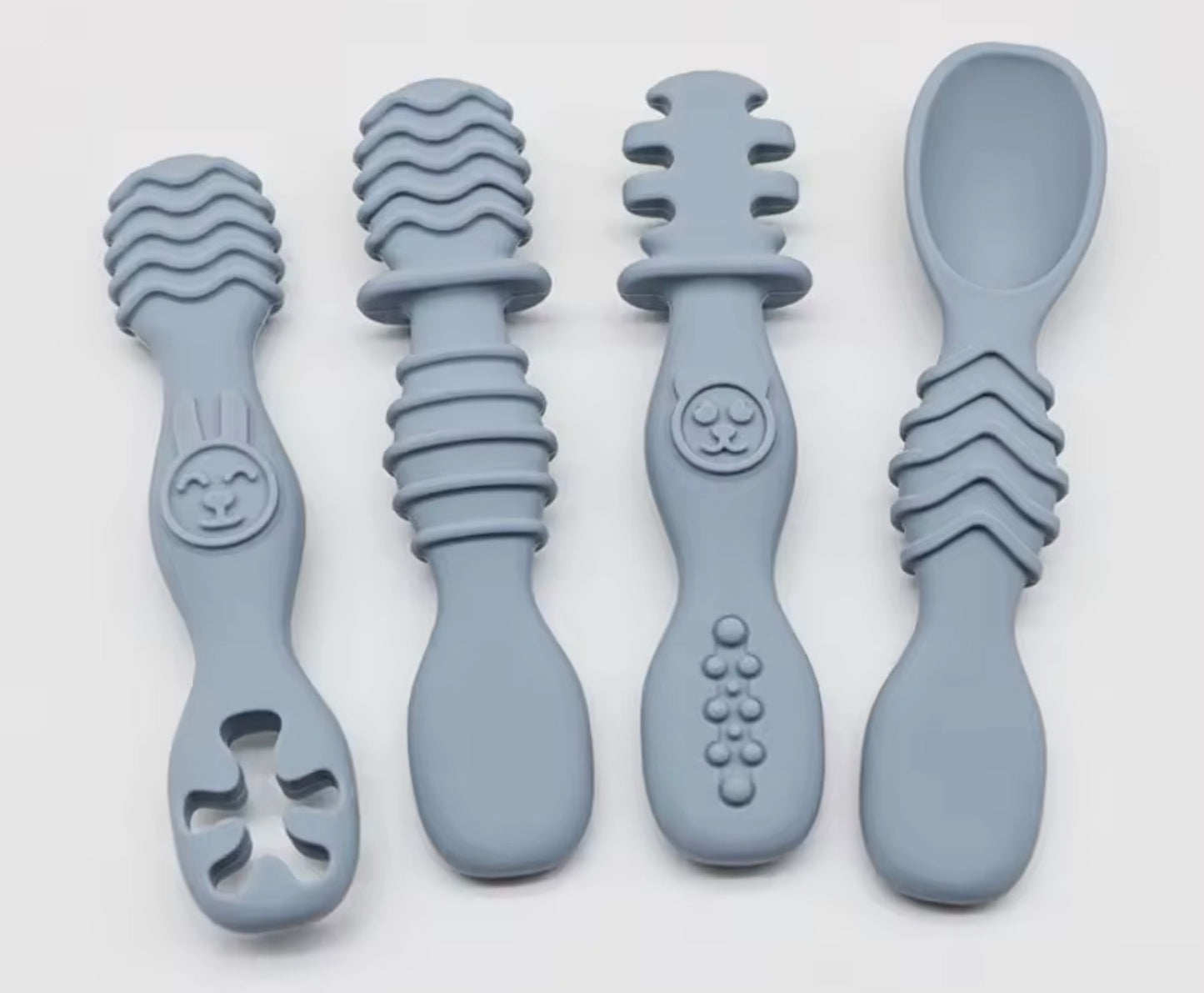 Set precucharas y cuchara silicon