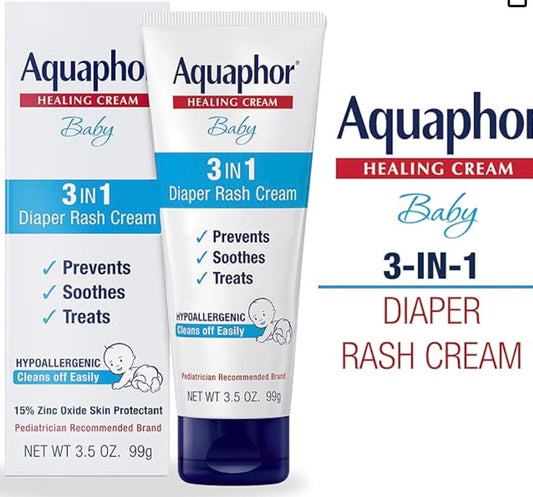 Aquaphor Diaper Rash Cream Azul para prevenir rozaduras