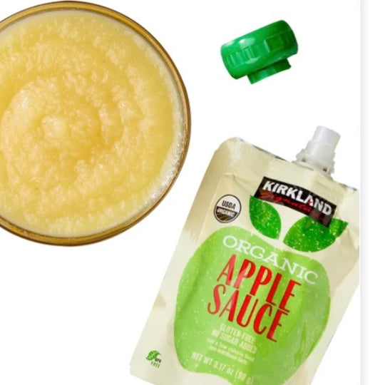 Organic apple sauce