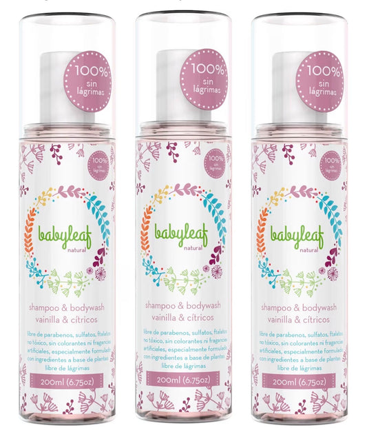 Babyleaf shampoo & bodywash 200mL
