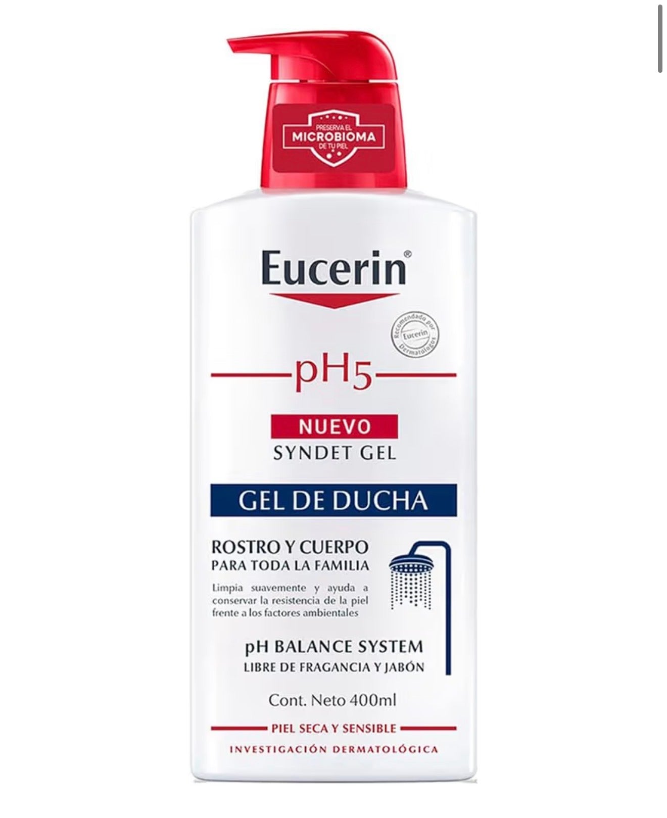 Eucerin piel seca gel de ducha