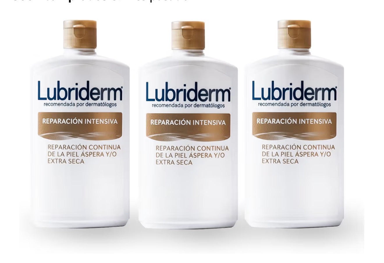 Lubriderm tapa dorada