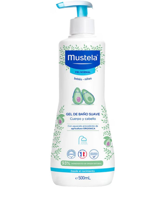 Mustela Gel de Baño Corporal Suave 500mL