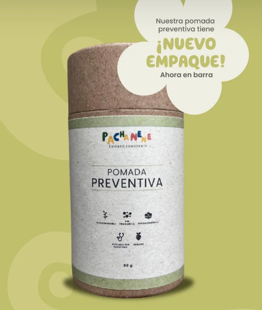 Pomada preventiva 80g en barra Pachanene