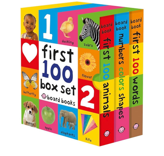 First 100 Board Book Box Set