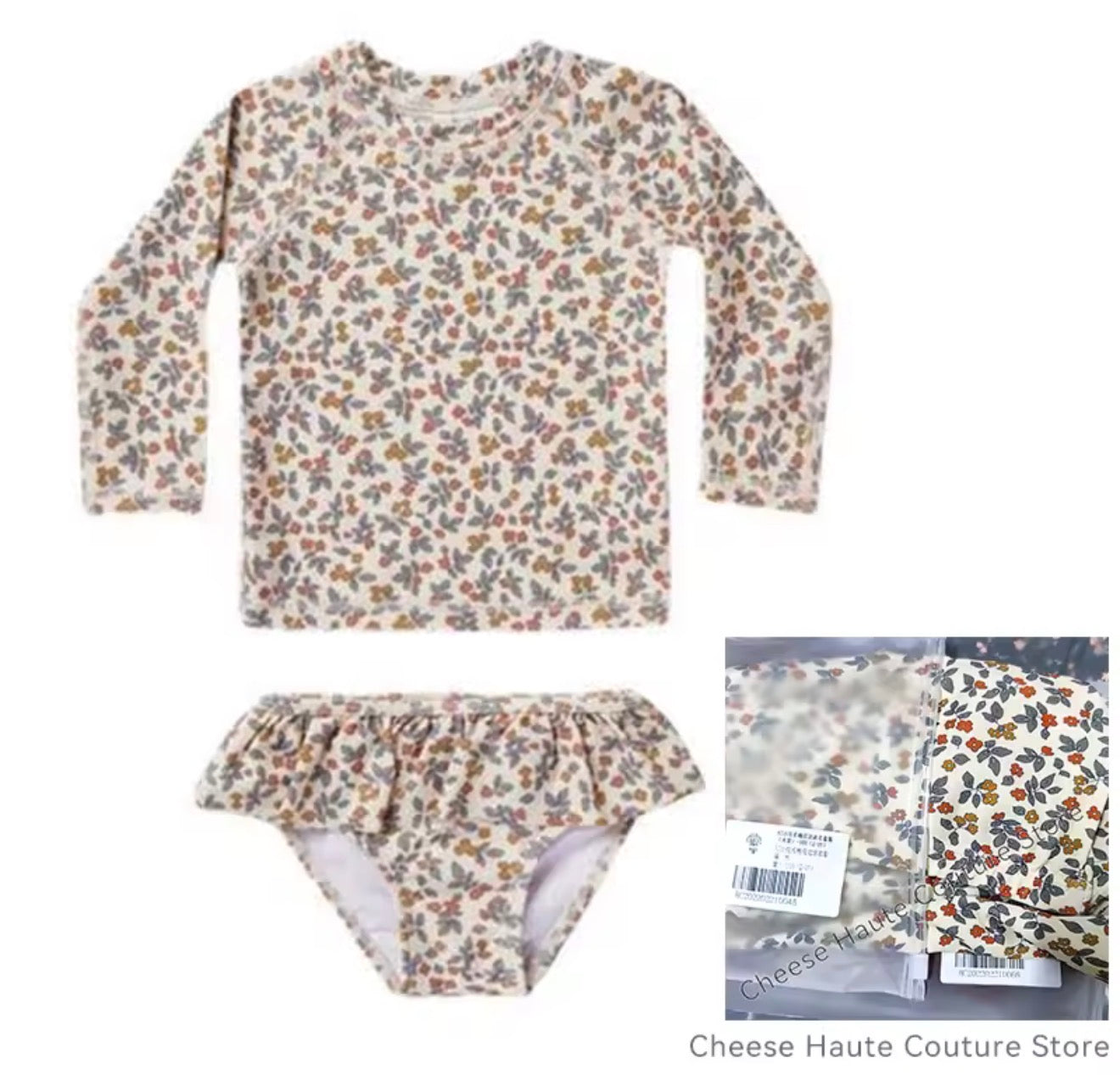 Traje de baño niña con FPS