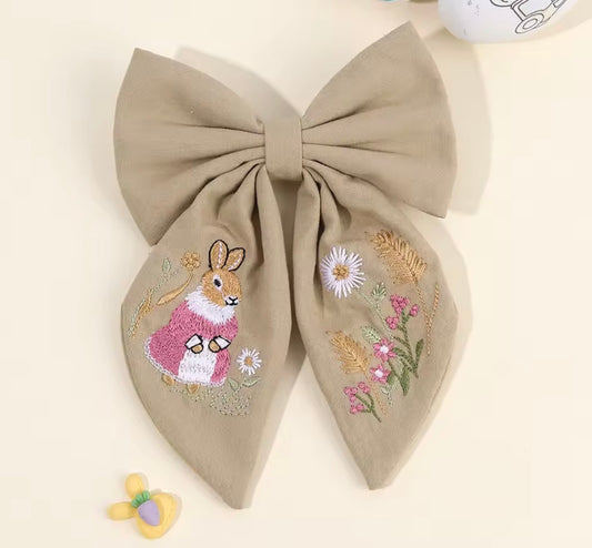 Moño conejito pascua